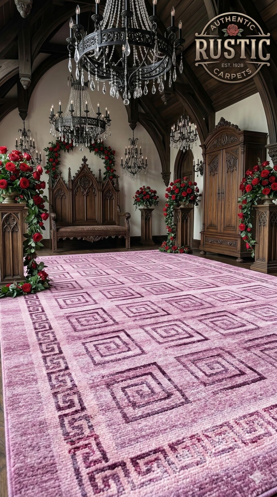 Yün Halı Uşak Saf Yün Mirage Parıltılı Muhteşem Yün Halı Mor 011geleneksel Doku, Yün Halı.