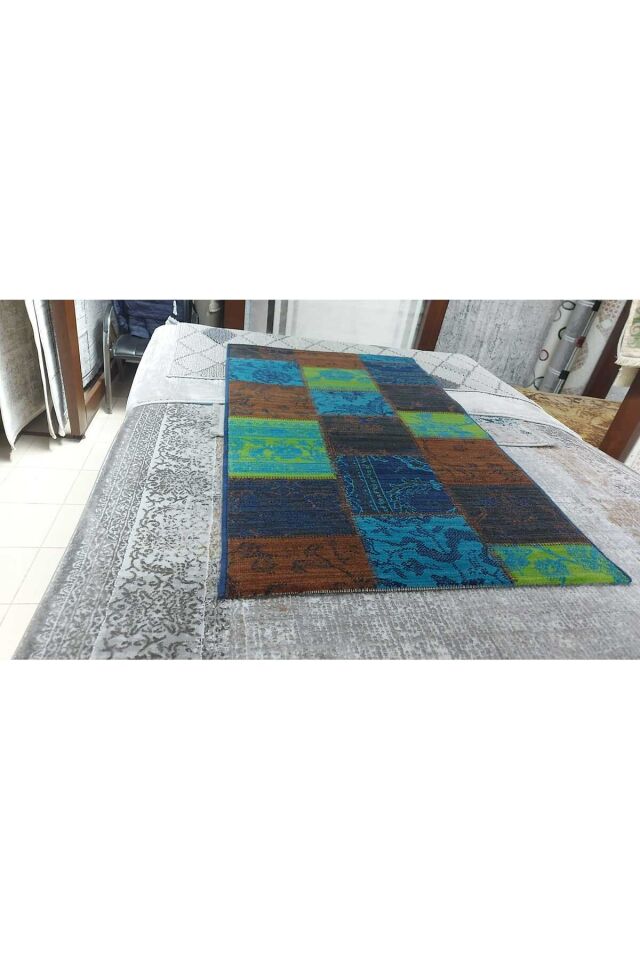 halı saray konsept Uşak Saf Yün Dokuma Halı Yeşil01 Geleneksel Doku, Yün Halı