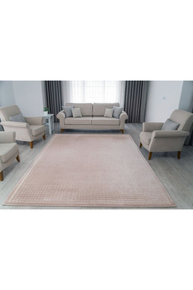 HALI SARAY AVANOS SIK DOKUMA ORTA KALINLIKTA TOZ YAPMAYAN AKRİLİK HALI Kahve - 160 X 230