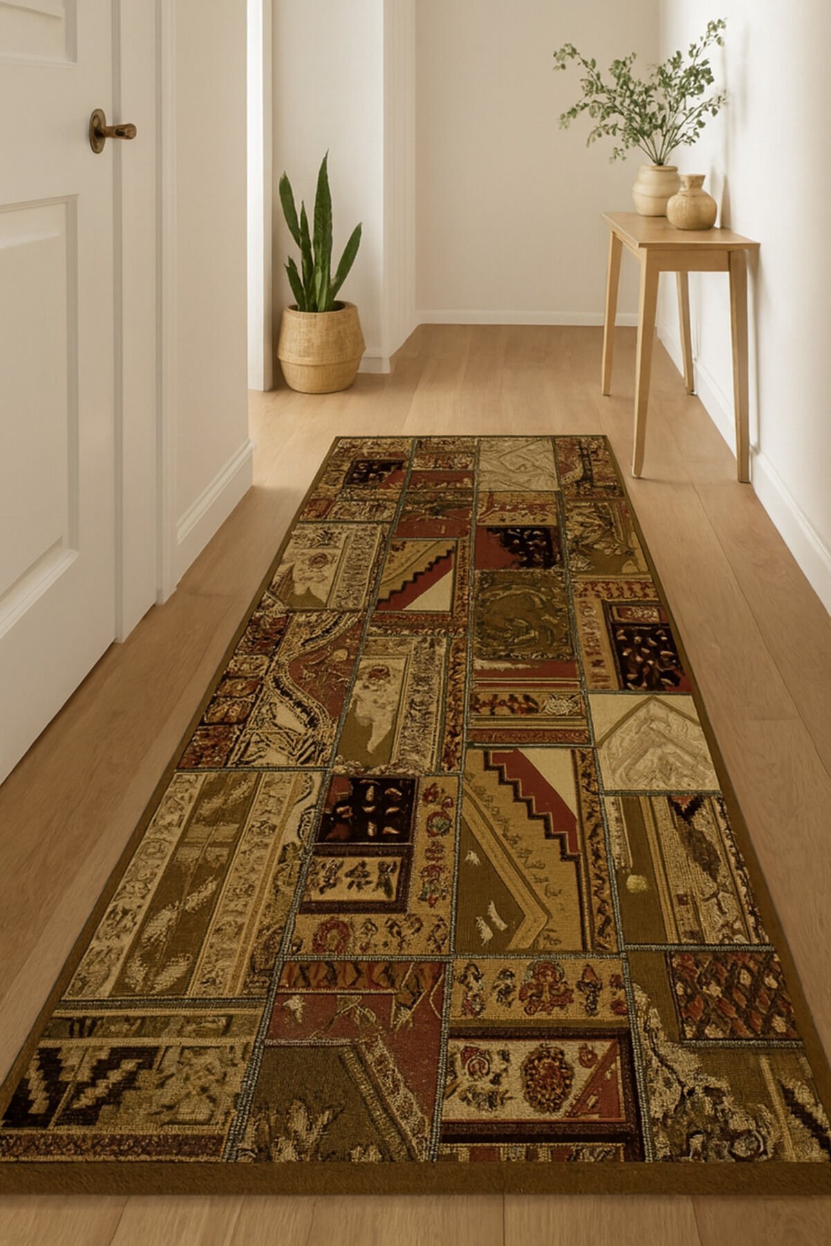 Yün Halı Uşak Saf Yün Dokuma Halı Kırmızı 021 Geleneksel Doku, Yün Halı Geleneksel Doku, Yün Halı