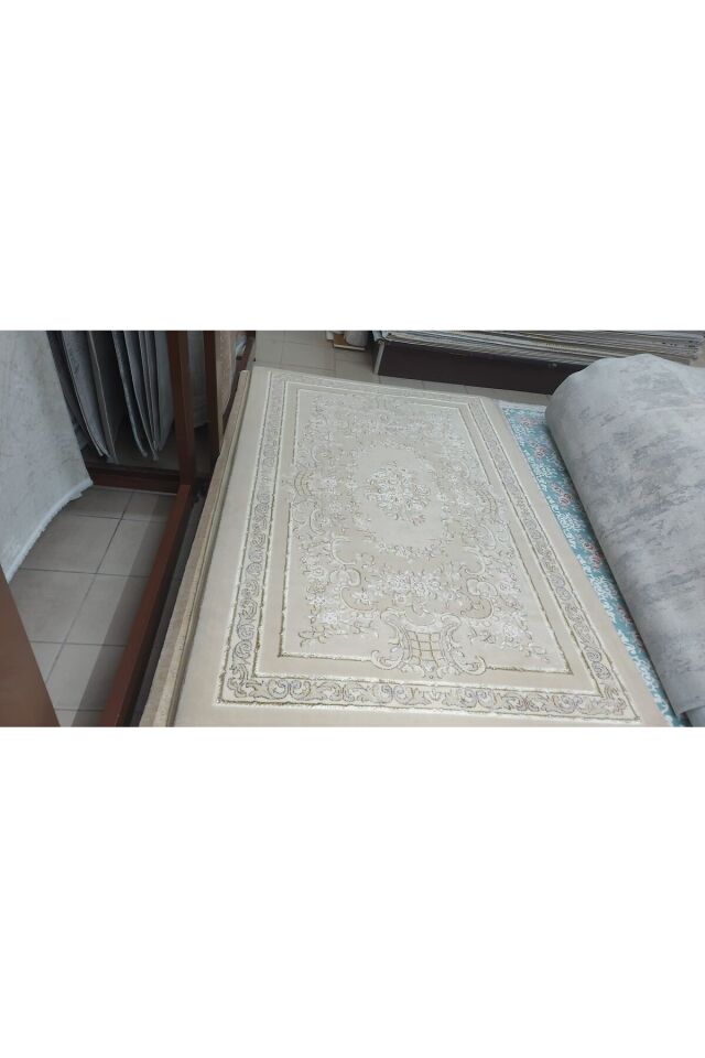 YÜN HALI UŞAK  SAF YÜN  SÜPER HALI Bej - 160 X 230