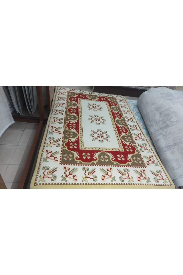 YÜN HALI UŞAK  SAF YÜN  SÜPER HALI Bej - 160 X 230
