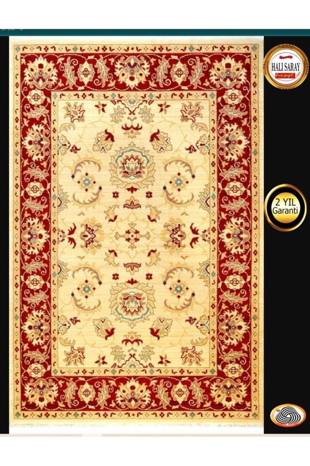 Yün Halı Uşak Saf Yün Halı Slc 01123 Geleneksel Doku, Yün Halı