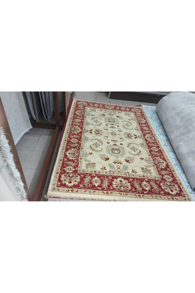 Yün Halı Uşak Saf Yün Halı Slc 01123 Geleneksel Doku, Yün Halı