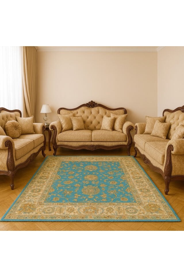 Yün Halı Uşak Saf Yün Halı Slc 0112 Geleneksel Doku, Yün Halı