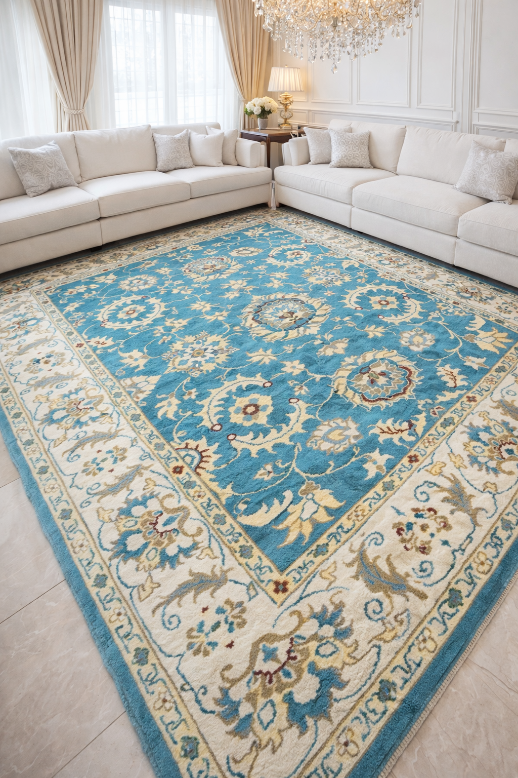 Yün Halı Uşak Saf Yün Halı Slc 0112 Geleneksel Doku, Yün Halı