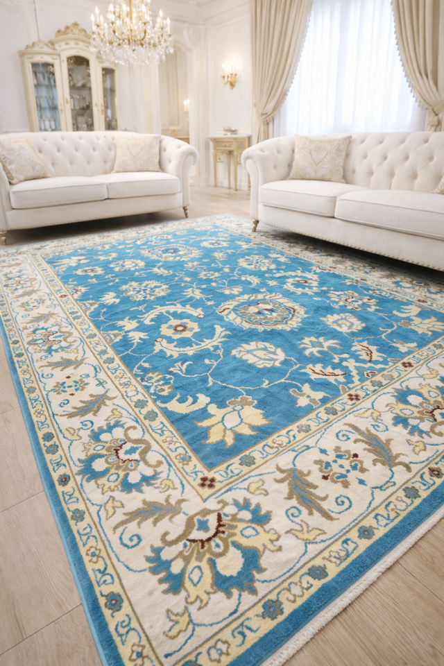 Yün Halı Uşak Saf Yün Halı Slc 0112 Geleneksel Doku, Yün Halı