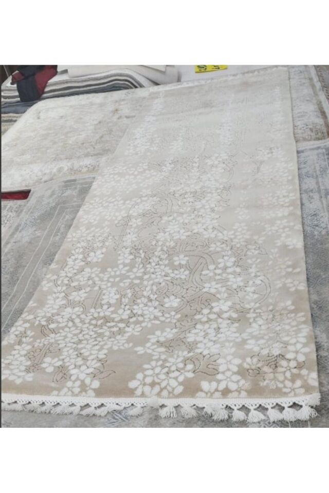 SARAY SIK DOKUMA KALIN AKRİLİK YOLLUK HALI Gri̇ - 100 X 300