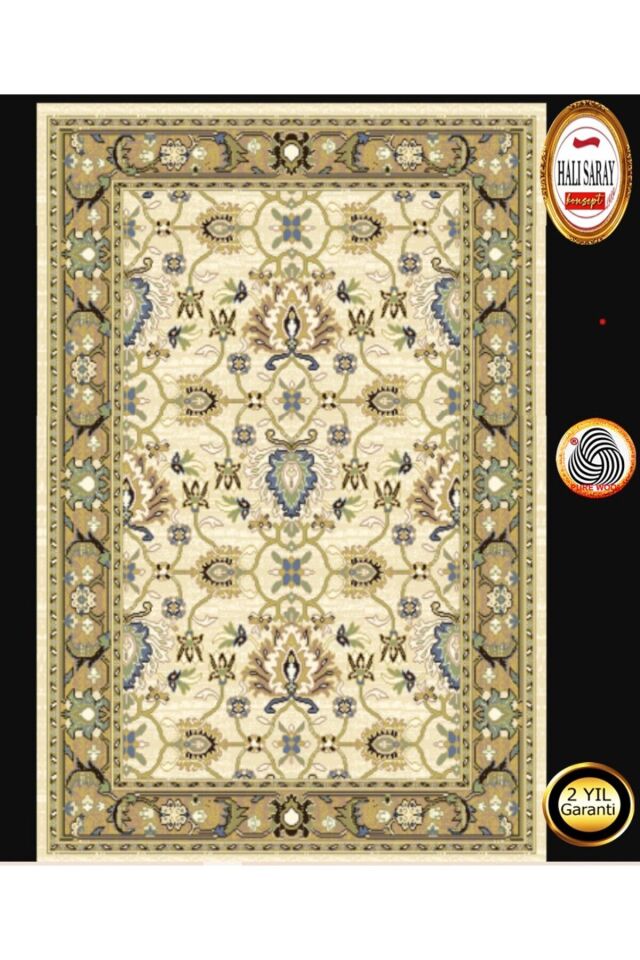 Yün Halı Uşak Saf Yün Halı 01081 Geleneksel Doku, Yün Halı