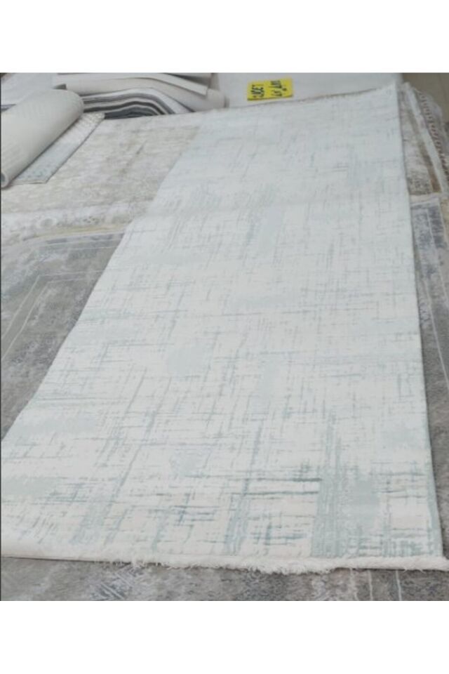 SARAY SIK DOKUMA KALIN AKRİLİK YOLLUK HALI Gri̇ - 100 X 300