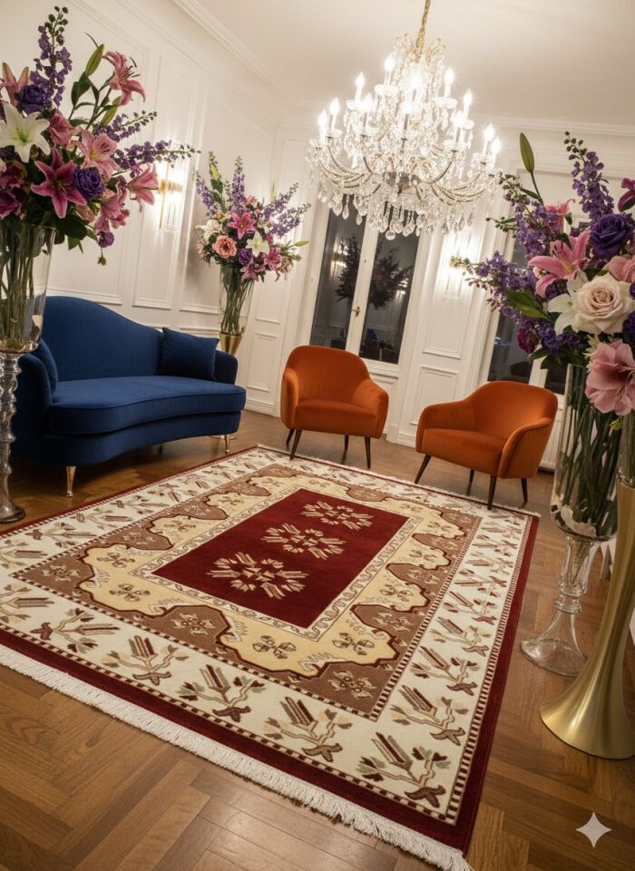 YÜN HALI UŞAK  SAF YÜN  SÜPER HALI