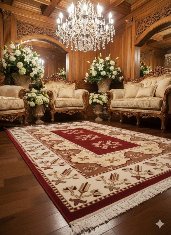 YÜN HALI UŞAK  SAF YÜN  SÜPER HALI