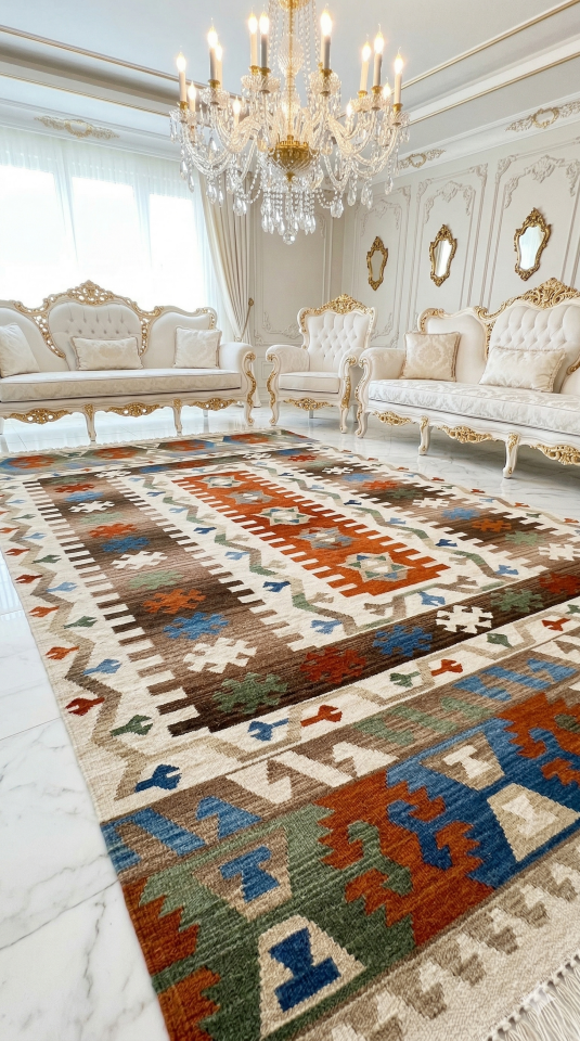 YÜN HALI UŞAK  SAF YÜN  SÜPER HALI