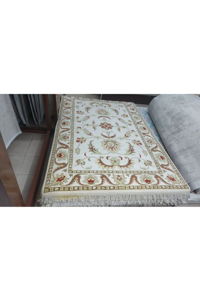 YÜN HALI UŞAK  SAF YÜN  SÜPER HALI KAHVE ANTRASİT 01052