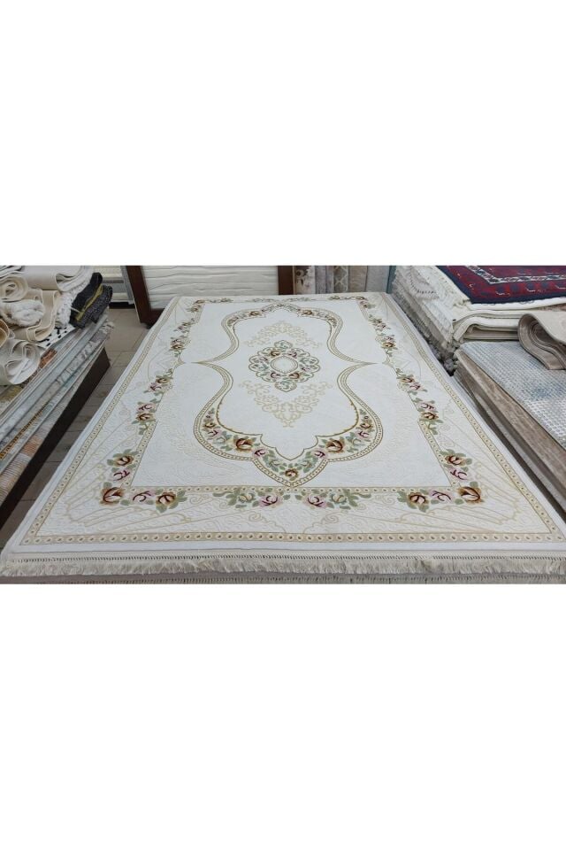 ZİRVE SARAY SIK DOKUMA KALIN AKRİLİK MUHTEŞEM SALON HALISI 6m2