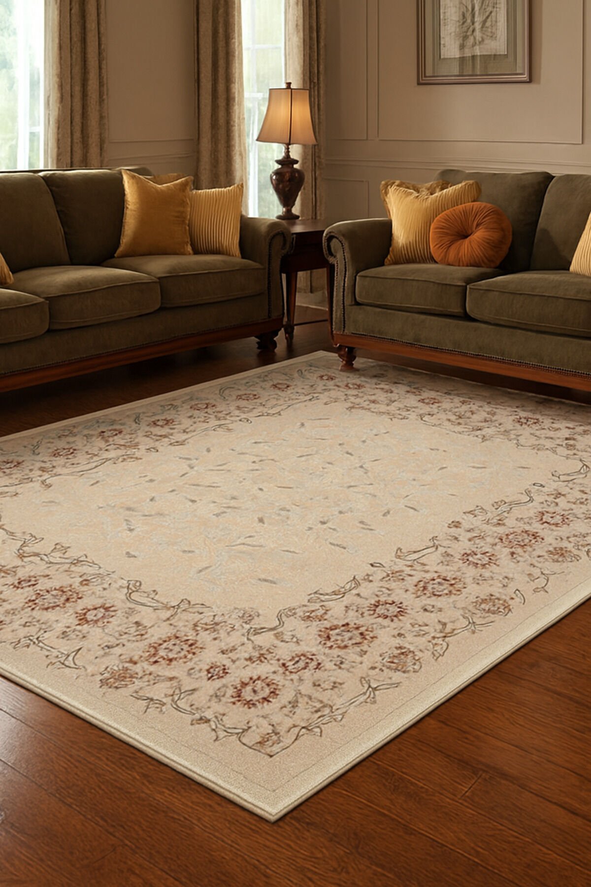 SARAY YÜN HALI UŞAK YÜN HALI Bej - 200 X 300