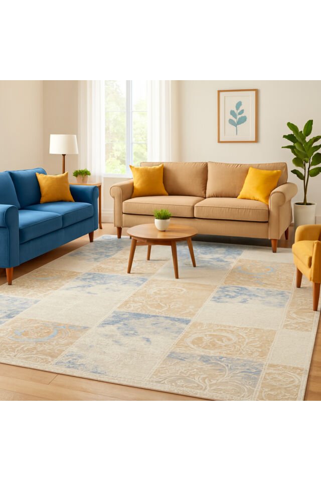 Bianca Sık Dokuma Kalın Halı 6m2 Yeşi̇l - 200 X 300