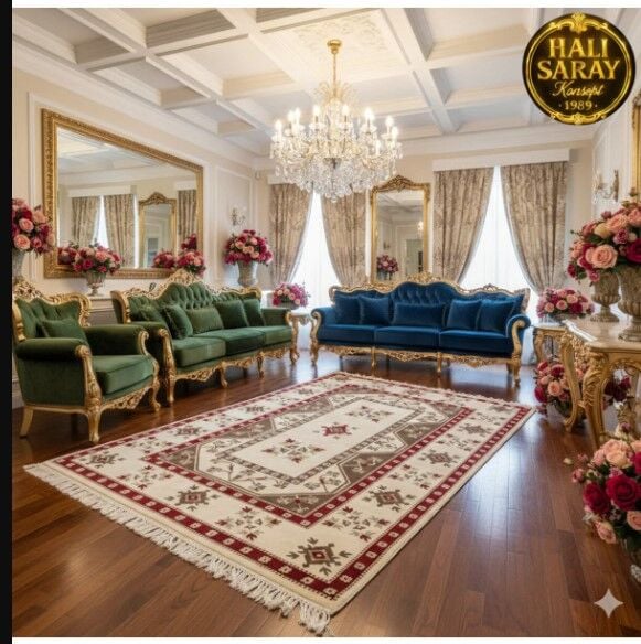 YÜN HALI UŞAK  SAF YÜN  SÜPER HALI