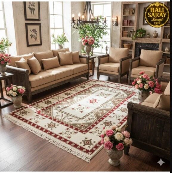 YÜN HALI UŞAK  SAF YÜN  SÜPER HALI