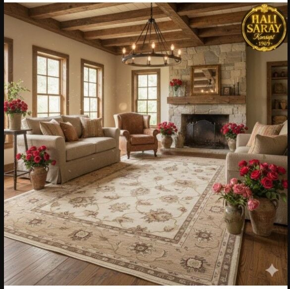 YÜN HALI UŞAK  SAF YÜN  SÜPER HALI