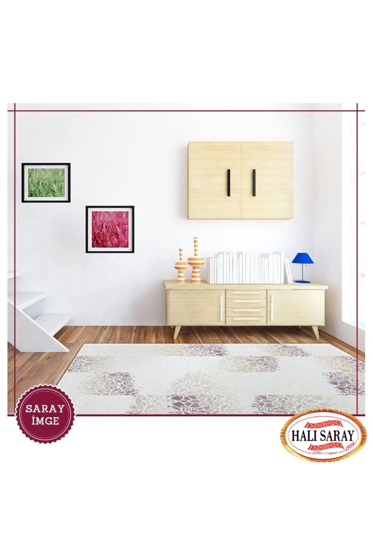 imge Sık Dokuma Kalın Halı Yeşi̇l - 160 X 230
