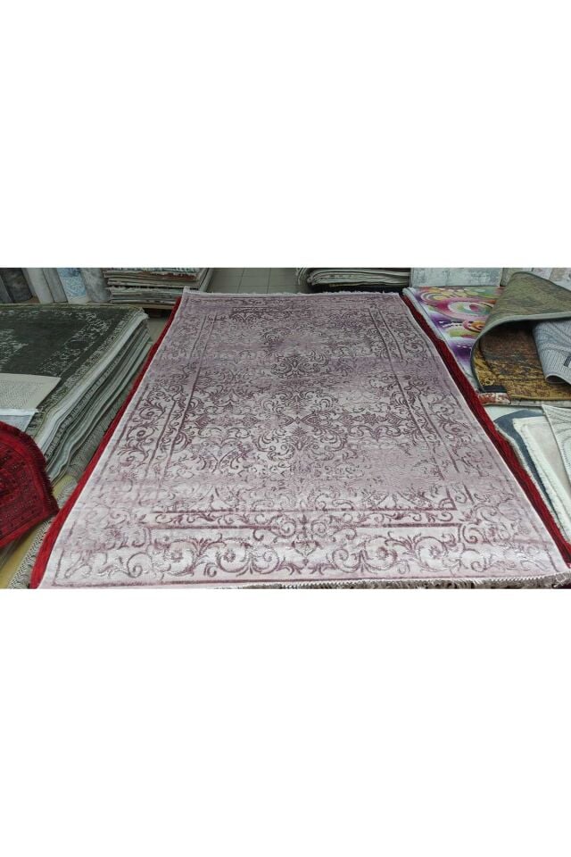 Yün Halı Uşak Saf Yün Mirage Parıltılı Floşlu Muhteşem Yün Halı Geleneksel Doku, Yün Halı