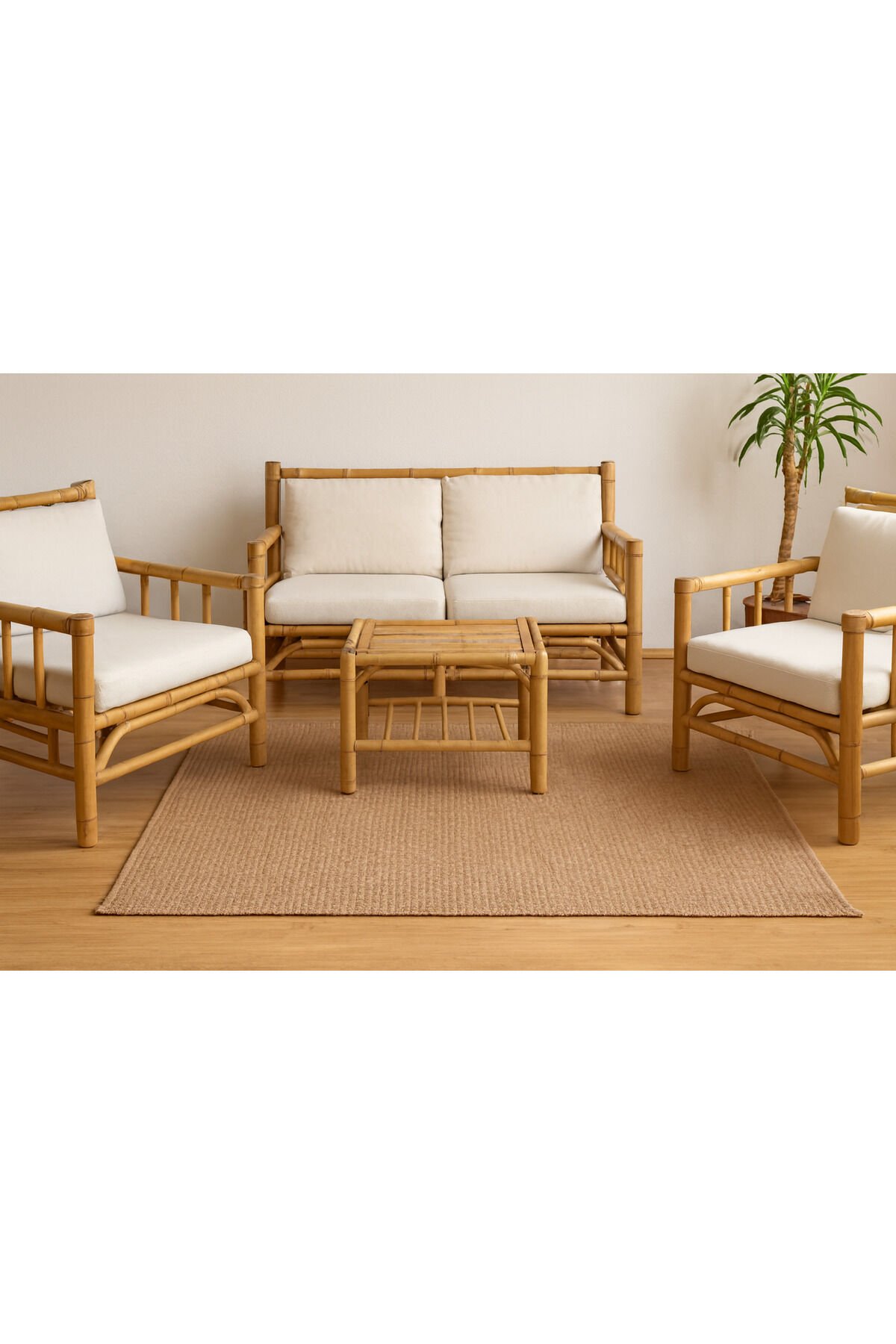 Hasır Halı Yüksek Kalite Dokunmuş Toz Tüy Temizlik Sorunu Olmayan Ince Kilim Tarz Harika Bir Halı