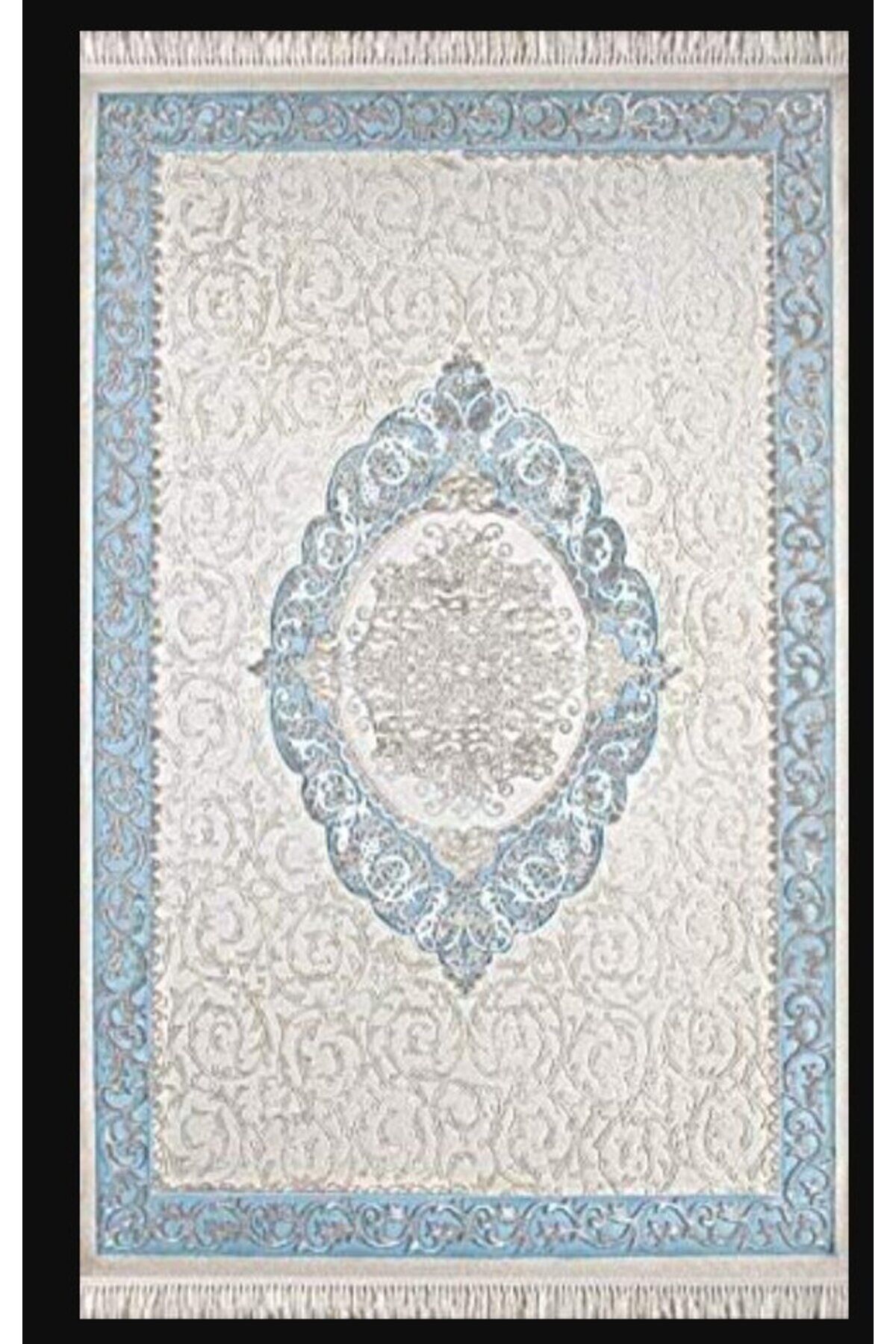 Halı Saray Fantazia Sık Dokuma Kalın Halı Mavi̇ - 120 X 180