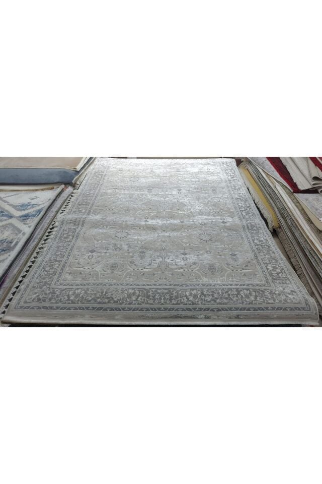 premium ipek bambu sık dokuma parıltılı muhteşem halı