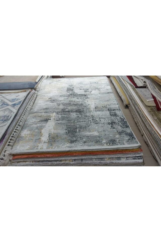 premium ipek bambu sık dokuma parıltılı muhteşem halı