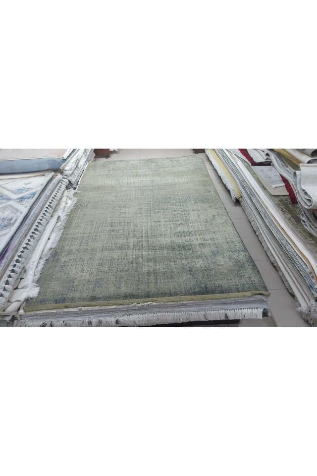 premium ipek bambu sık dokuma parıltılı muhteşem halı