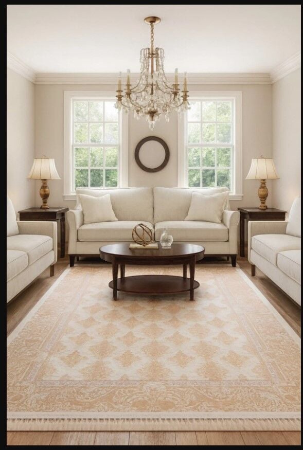 Hanedan ipek akrilik sık doku yüksek kalite dokuma salon halısı