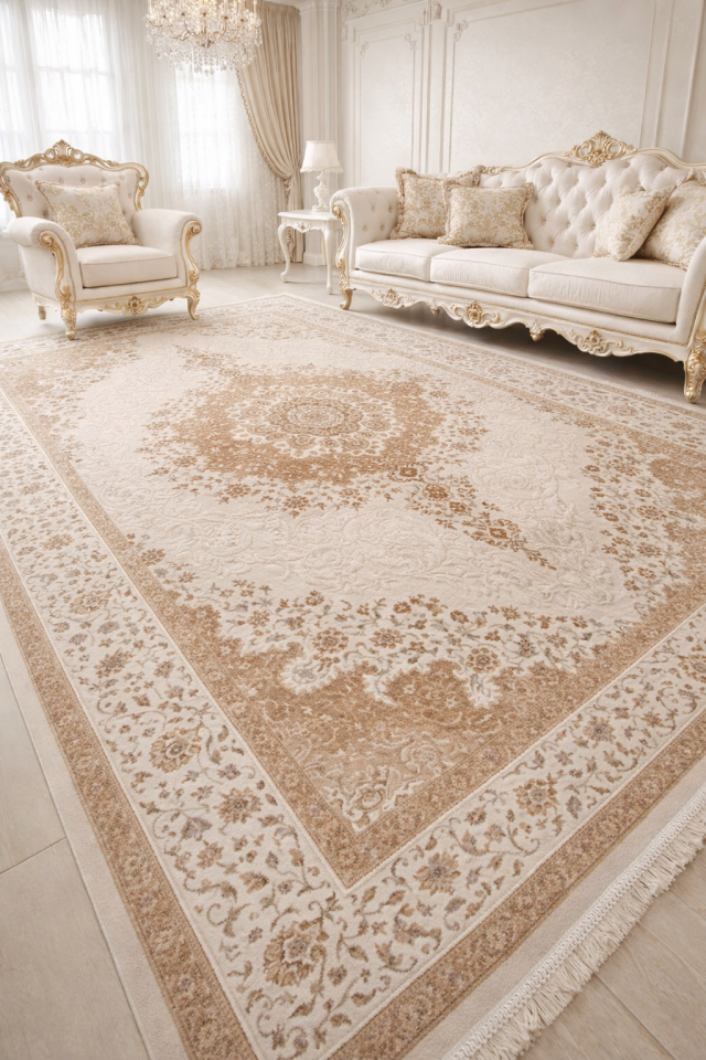 Hanedan ipek akrilik sık yüksek kalite dokuma salon halısı