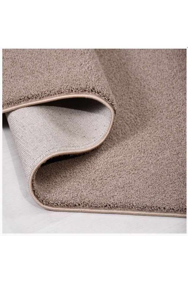 SERFLEX DUVARDAN DUVARA KALİTELİ KALIN YÜKSEK KALİTE AKRİLİK DOKUMA HALI TEMİZLİK SORUNU YOKTUR Kahverengi - 80 X 500